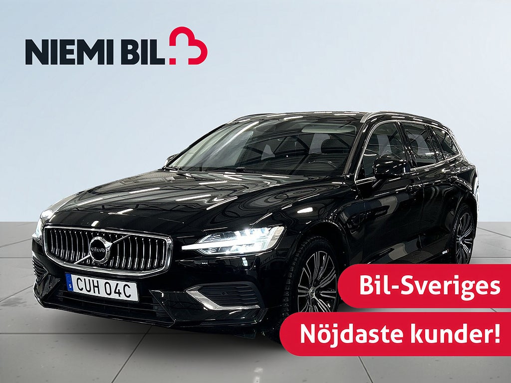 Volvo V60 T6 AWD Inscription S&V-hjul/Kamera/Dragkrok/Carplay/AWD