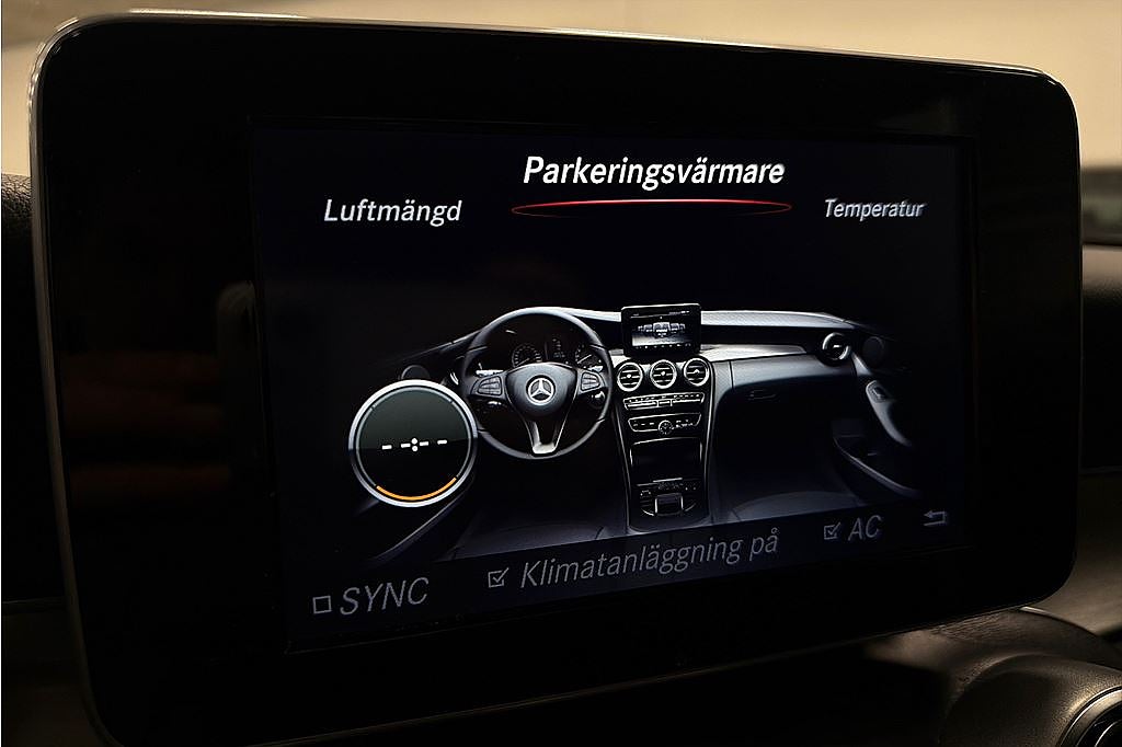 Mercedes-Benz C 220 d Coupé 9G, AMG, Värmare, Burmeister