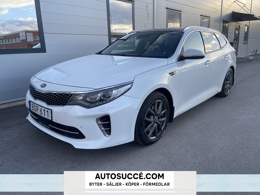 Kia Optima Sport Wagon 1.7 GT-Line Dragkrok Backkamera Panorama 