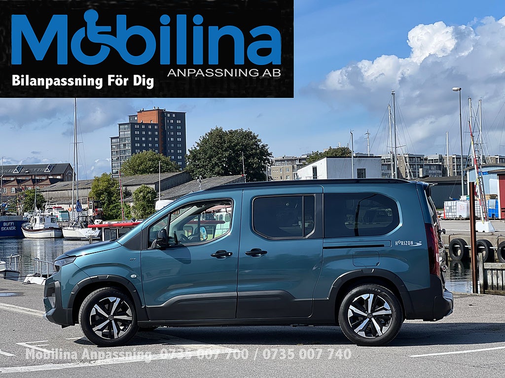 Peugeot Rifter Handikappanpassad Rullstolsbil 