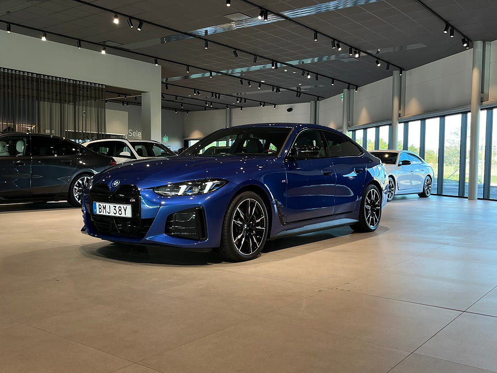 BMW i4 M60 xDrive H/K Drag Elstolar Adaptiv farthållare 