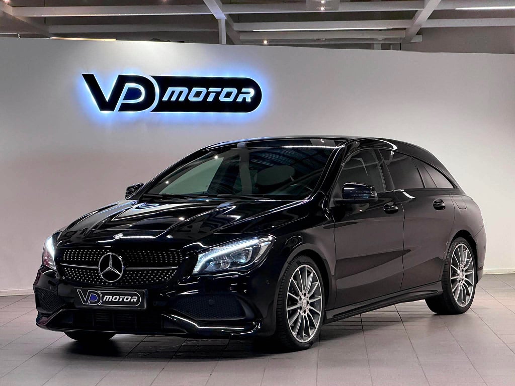 Mercedes-Benz CLA 200 SB AMG Night Aut H/K Navi B-Kam Drag 156hk