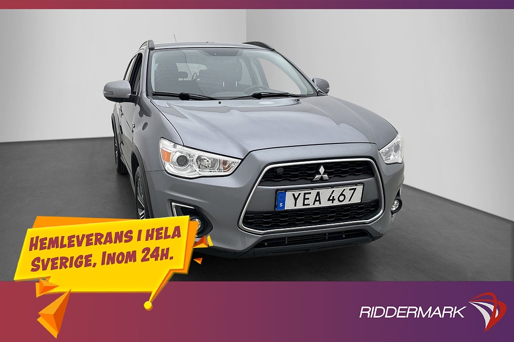 Mitsubishi ASX 1.6 Di-D Comfort Plus M&K-Värmare Kamera Drag