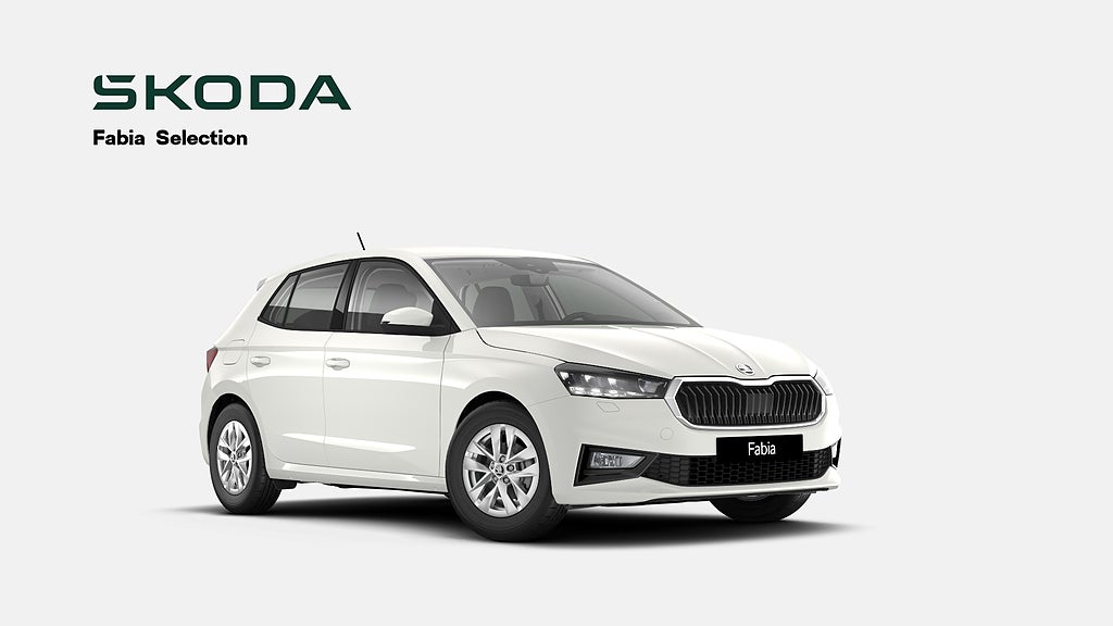 Skoda Fabia Fabia Sel DSG 115Hk Privatlease fr 2395 kr/mån 