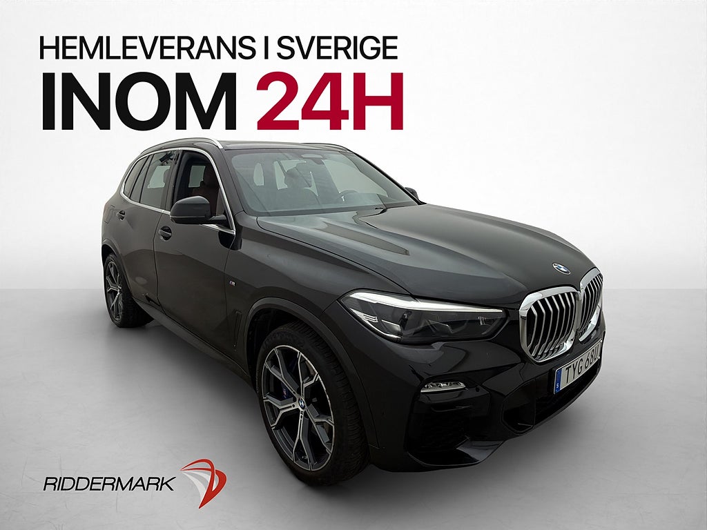 BMW X5 xDrive40i 340hk M-Sport Pano HuD 360° H/K Drag