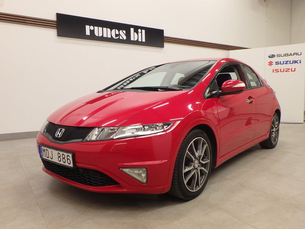 Honda Civic 5-dörrar 1.8 i-VTEC Sport Euro 5 GT modell