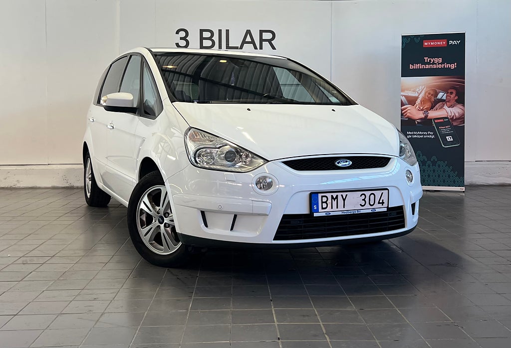 Ford S-Max 2.2 TDCi Panoramaglastak 7-sits dragkrok Nybesikta