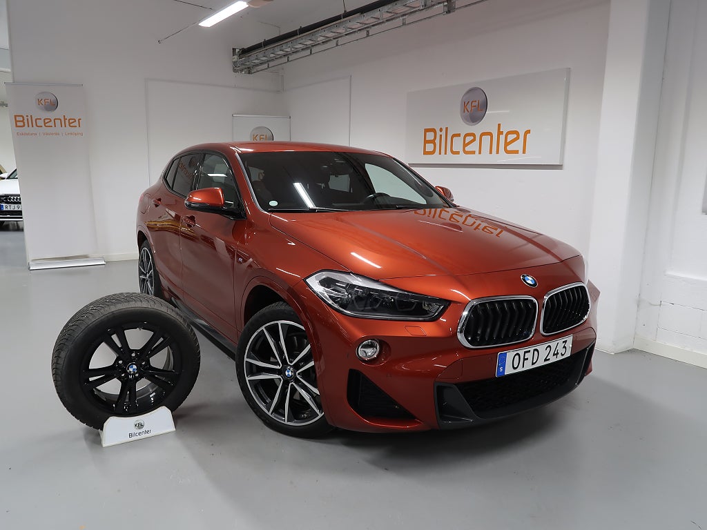 BMW X2 sDrive20i M Sport V-Däck ingår HUD-Elstol-Drag-Kamera-C