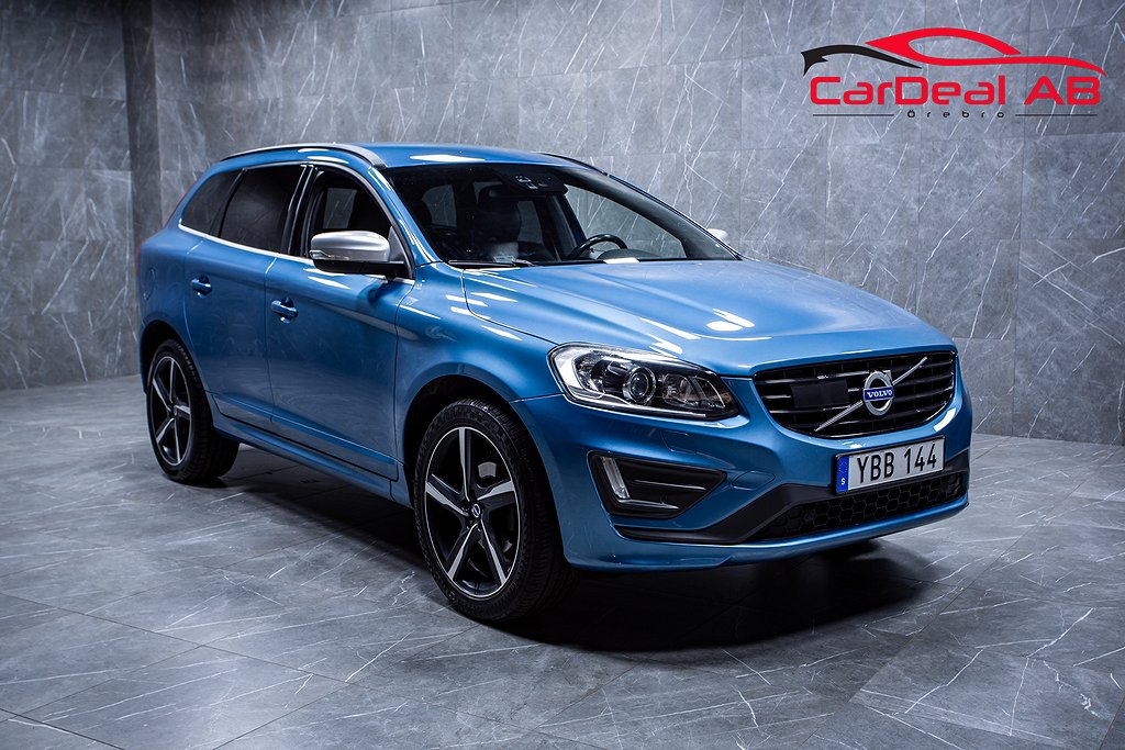 Volvo XC60 D3 R-Design Värm Navi Halvskinn BLIS 20" Drag VOC