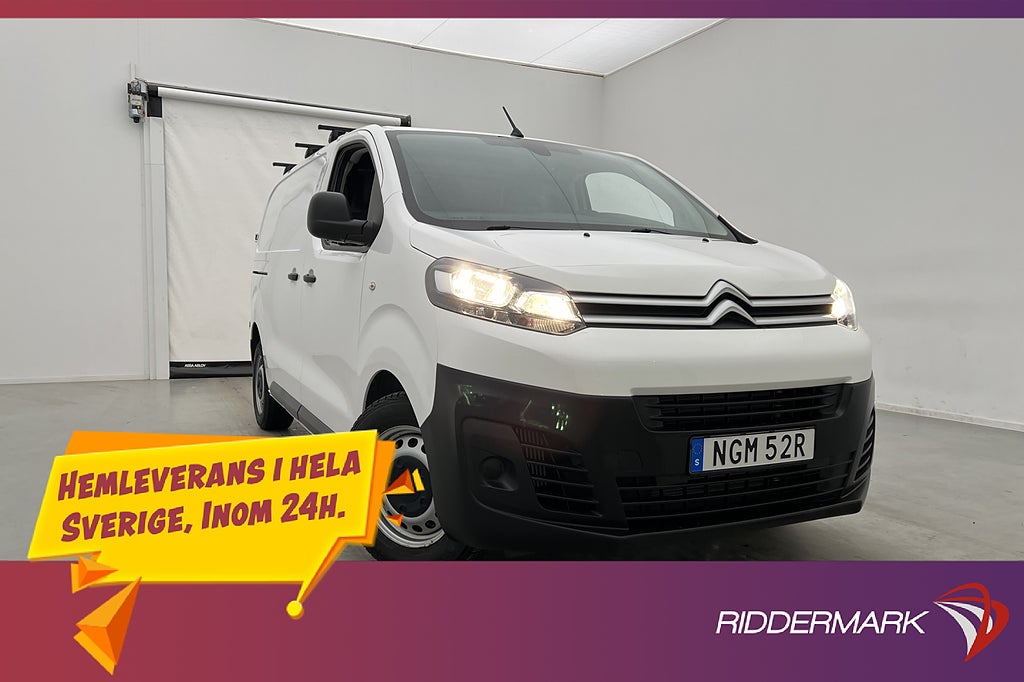Citroën jumpy L2 2.0HDi Värm PDC 3-Sit V-Inredd CARPLAY Moms