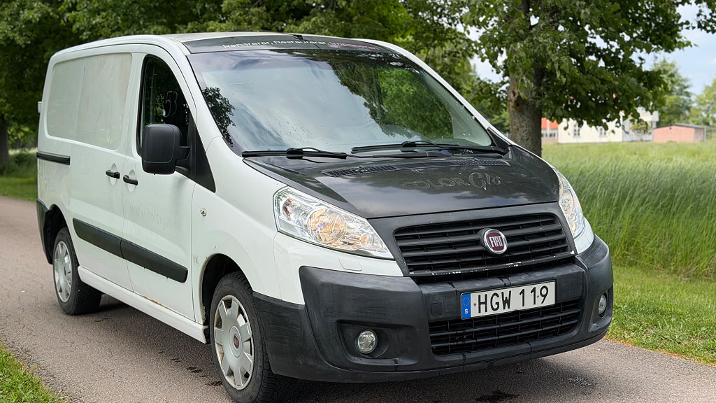 Fiat Scudo 2.0 Multijet, Svensksåld, 3 Ägare, Lågmil. Citroën,