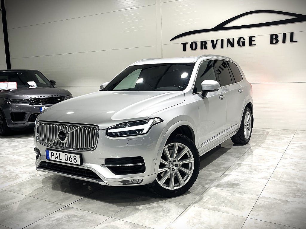 Volvo XC90 D5 AWD Inscription 3,95% Ränta Navi Värmare 360 kamera