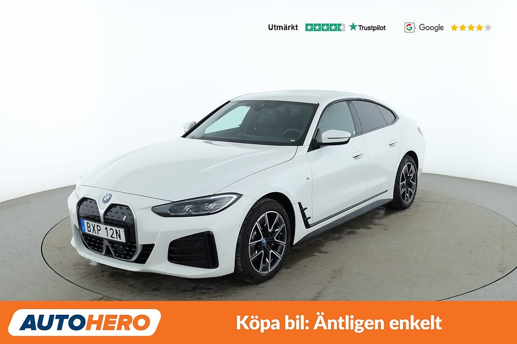 BMW i4 eDrive40 Gran Coupé M Sport / CarPlay, Backkamera, 340HK