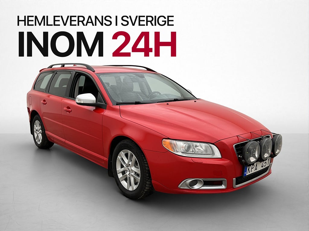 Volvo V70 D5 205hk AWD R-Design Värmare Skinn Dragkrok