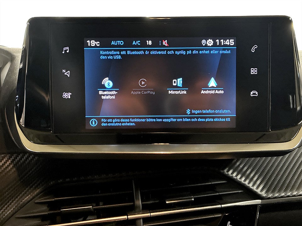 Bild på Peugeot 208 Allure 1.2 PT 100hk Aut B-KAMERA CARPLAY
