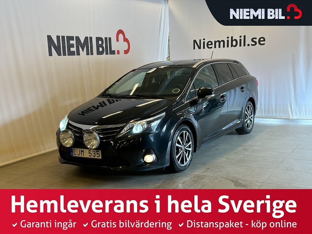 Toyota Avensis Kombi 2.2 D-4D Drag/MoK-Värm/Pano/Kamera