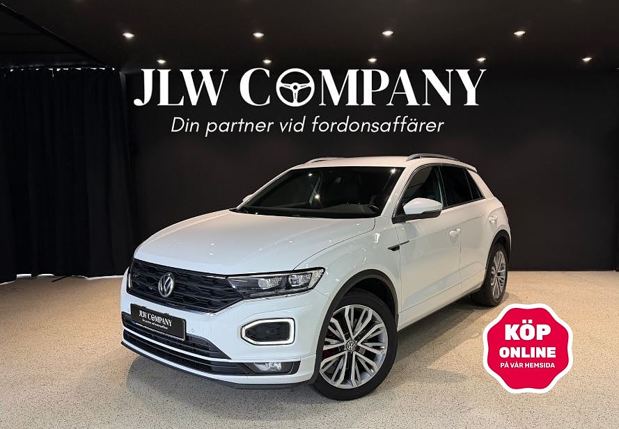 Volkswagen T-Roc 4Motion GT | R-Line | Carplay | Dragkrok | 190Hk 