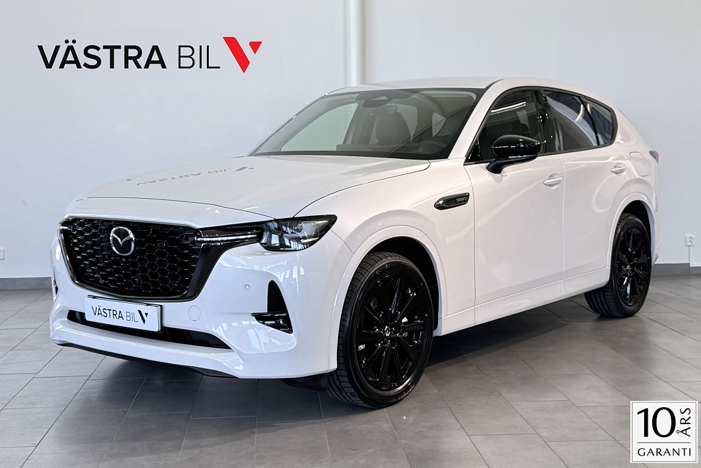 Mazda CX-60 PHEV 327hk AWD Homura COSO Värmare | Bose | Kampanjbil!