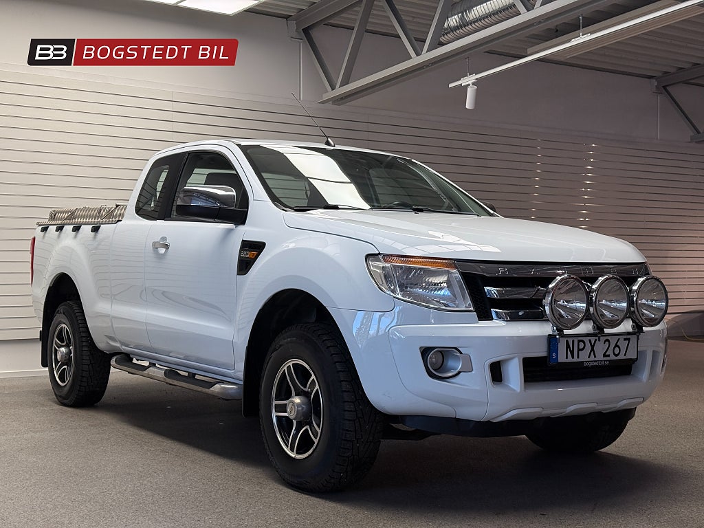 Ford ranger SuperCab 2.2 TDCi 4x4 150 hk XLT | Drag 
