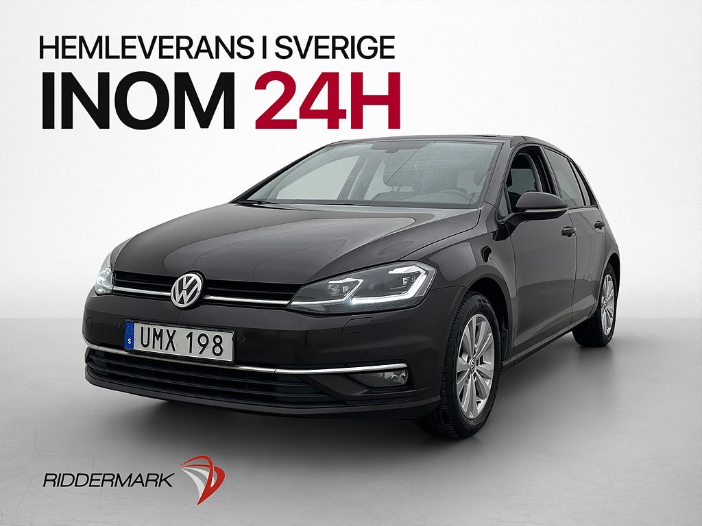 Volkswagen Golf 1.4 TSI 125hk Värmare CarPlay Sensorer MOMS