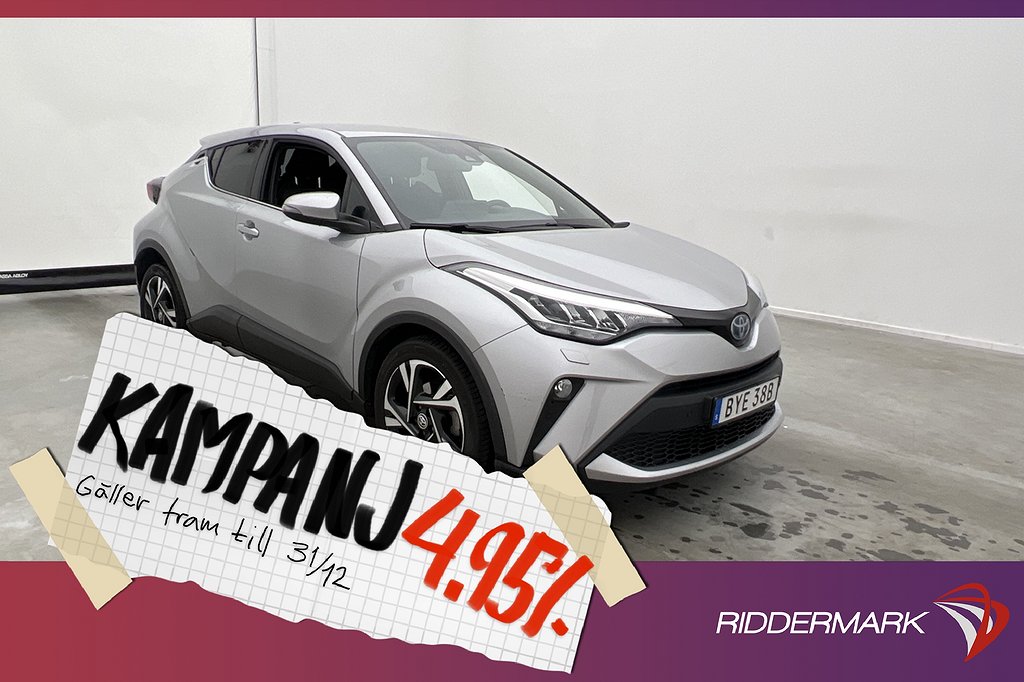 Toyota C-HR Hybrid 122hk X-Edition 4,95% Ränta 1 Brukare