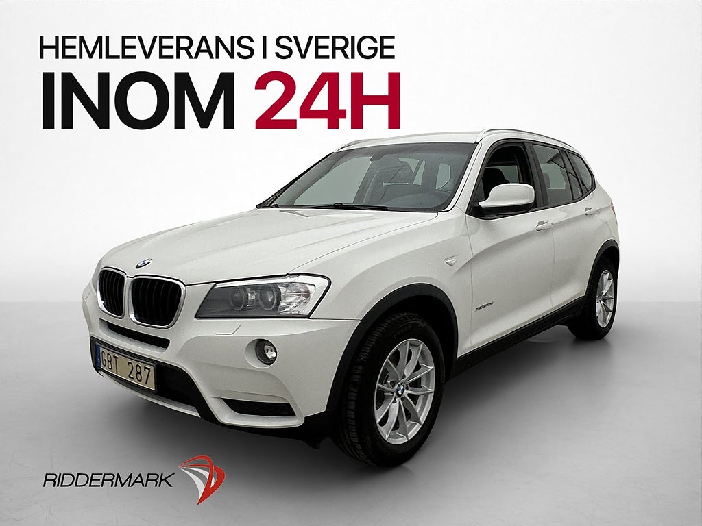 BMW X3 xDrive20d 184hk Drag P-Sensor  El-bagage Keyless