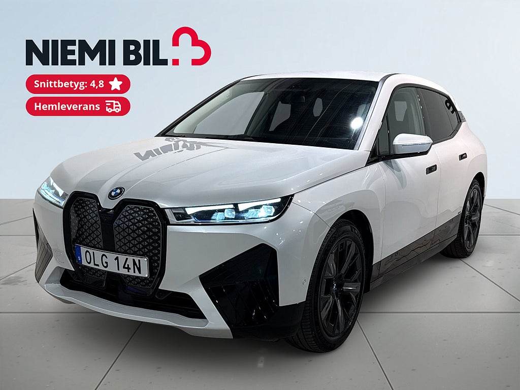 BMW iX xDrive40 Innovation 360° Laser Pvärm HuD H/K GPS SoV 