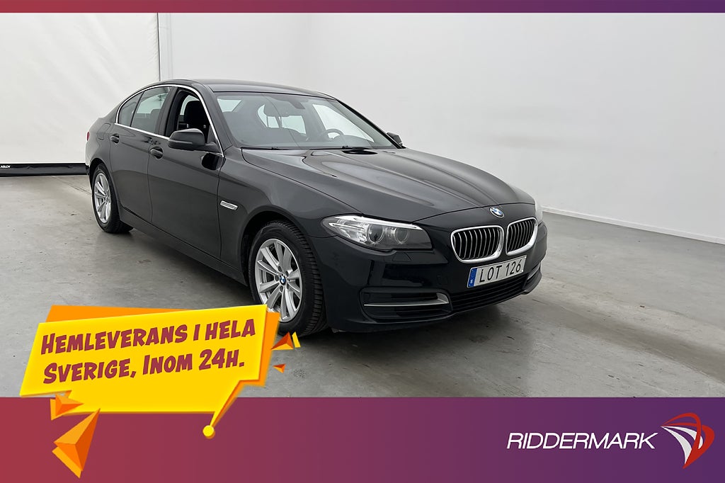 BMW 520 D xDrive Sedan 190hk P-Sensorer Elstolar Rattvärme