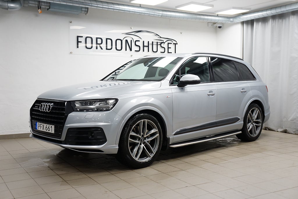 Audi Q7 3.0 TDI V6 272HK QUATTRO S-LINE SPORT EDITION | DRAGKROK