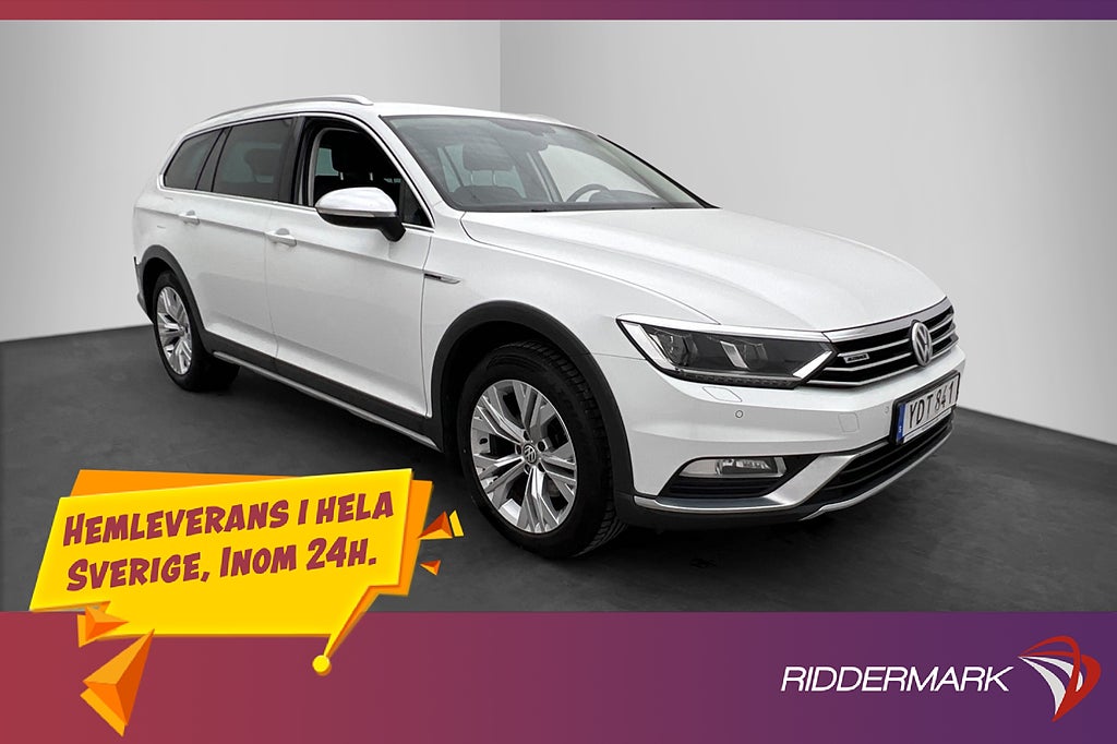 Volkswagen Passat Alltrack TDI 190hk 4M Värmare Drag CarPlay