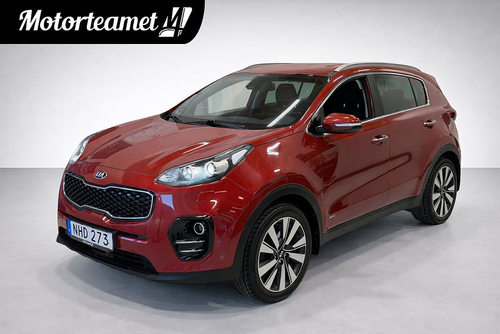 Kia Sportage 2.0 CRDi AWD Backkamera Dragkrok GPS Rattvärme Lane Ass