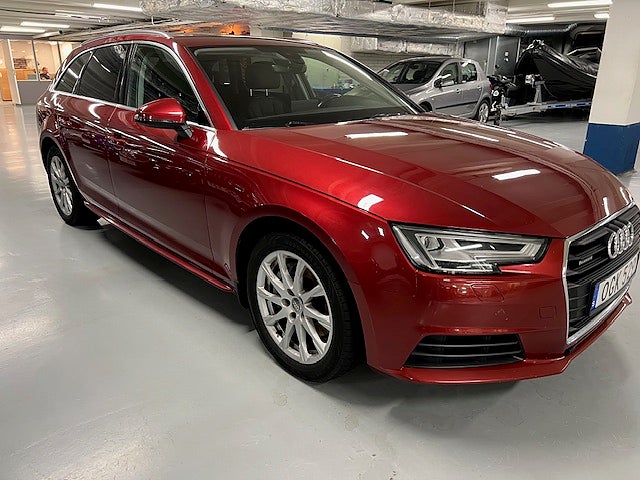 Audi A4 Avant 2.0 TDI 190 HK quattro S Drag värmare v-hjul