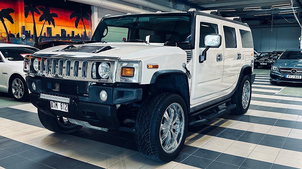 Hummer H2 6.0 V8 Automat 329hk Nybesiktigad
