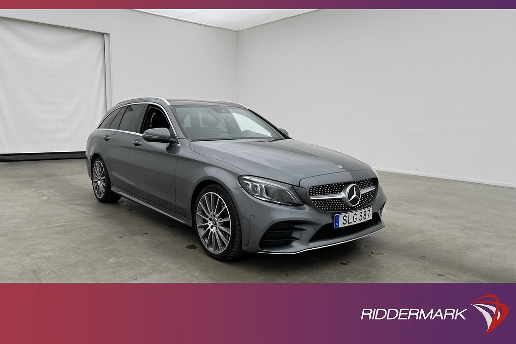 Mercedes-Benz C 200 T 184hk AMG Pano Cockpit Kam 4,95% RÄNTA