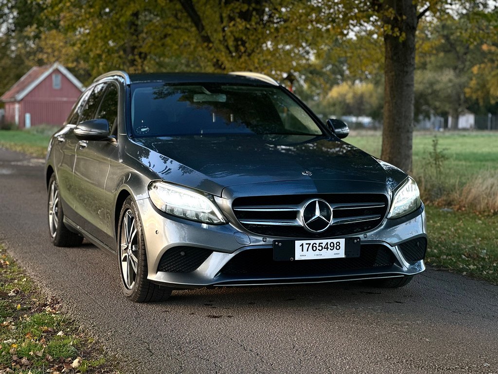 Mercedes-Benz C 220 LED Strålkastare, Kamera. 9G          