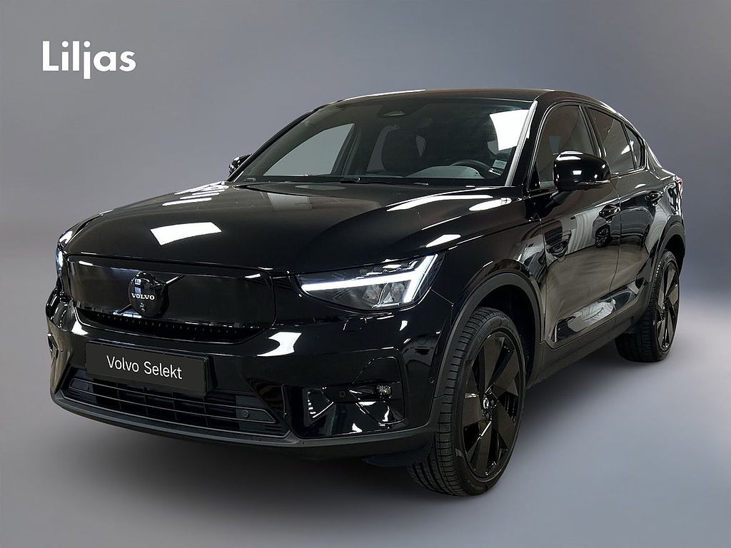 Volvo EC40 Single Extended R Plus Black Ed/Elbil Extra Allt/