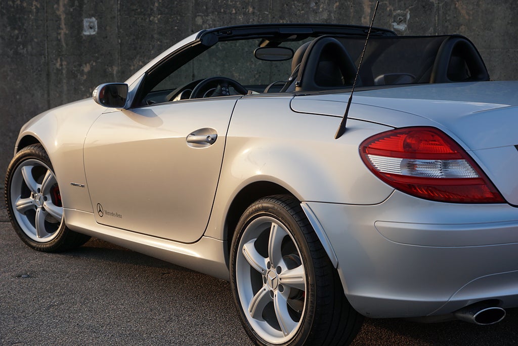 Mercedes-Benz SLK 200 Kompressor 163hk Cabriolet|Låga Mil|2-Ägare|