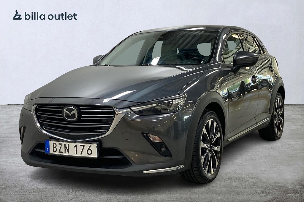 Mazda CX-3 2.0 Optimum AWD 150hk Navi HUD Rattvärm