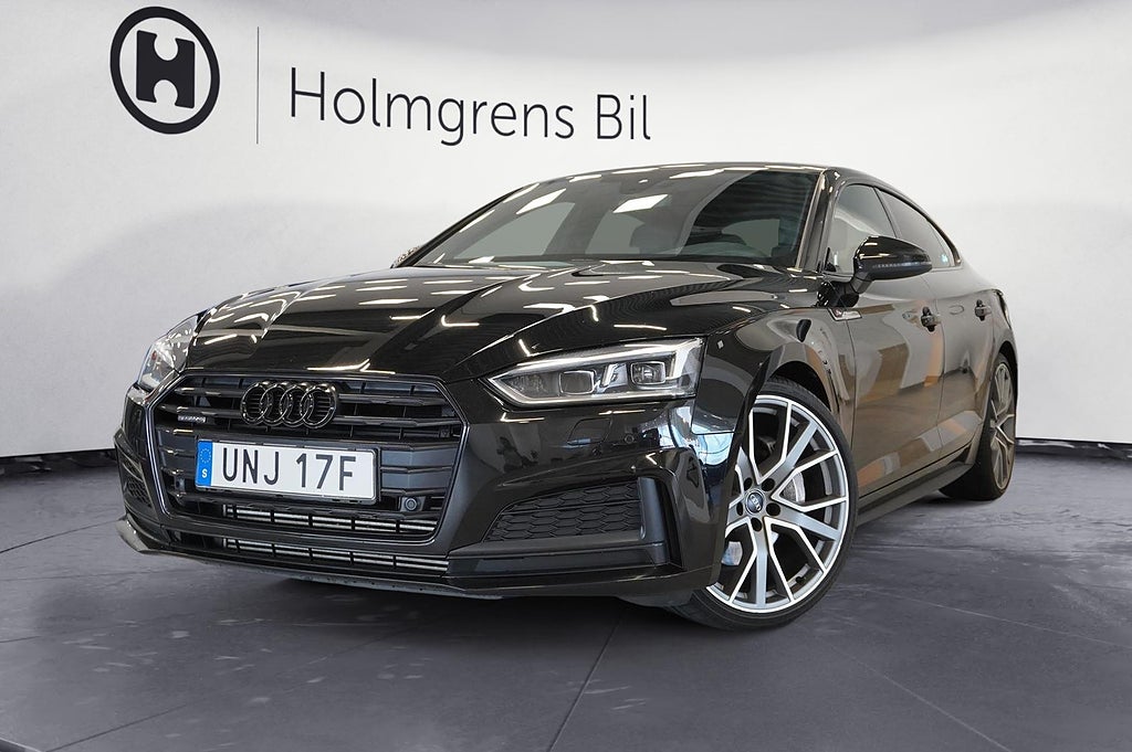 Audi A5 Sportback Quattro S-Line Värmare 20 LED | Ränta 3,95%