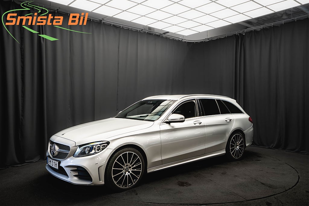 Mercedes-Benz C 220 T d AMG LÄDER COCKPIT DRAG KAMERA CARPLAY 194hk