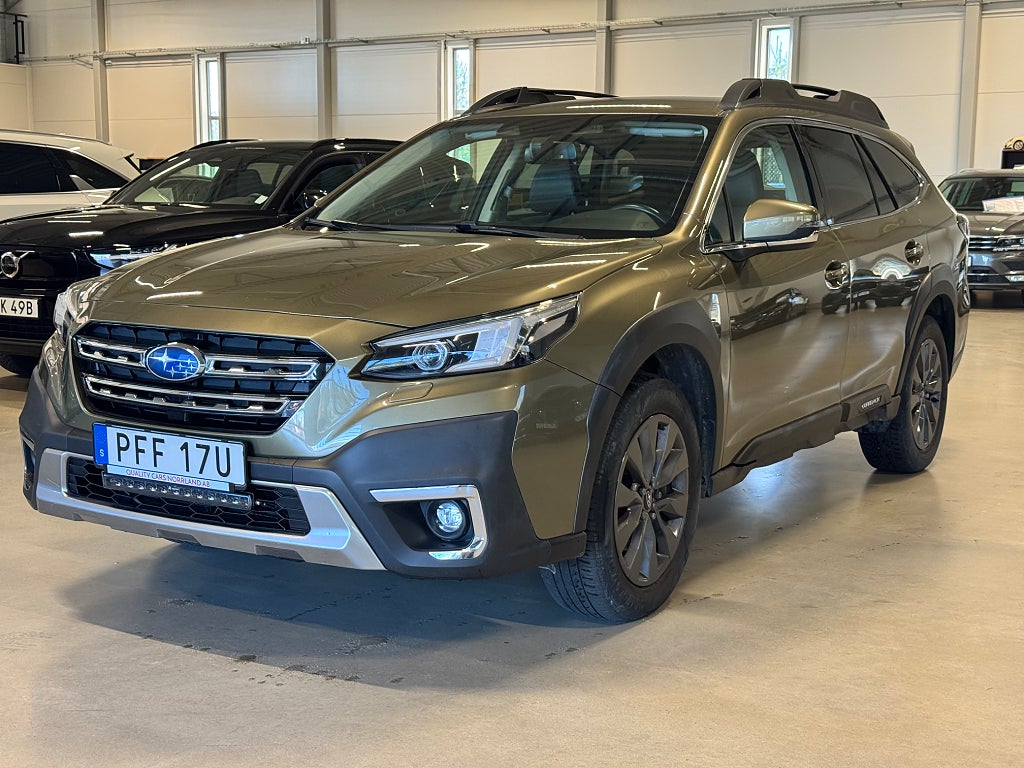 Subaru Outback 2.5 4WD XFuel LÄDER KAMERA LEDRAMP V-HJUL DUBB EN ÄGARE