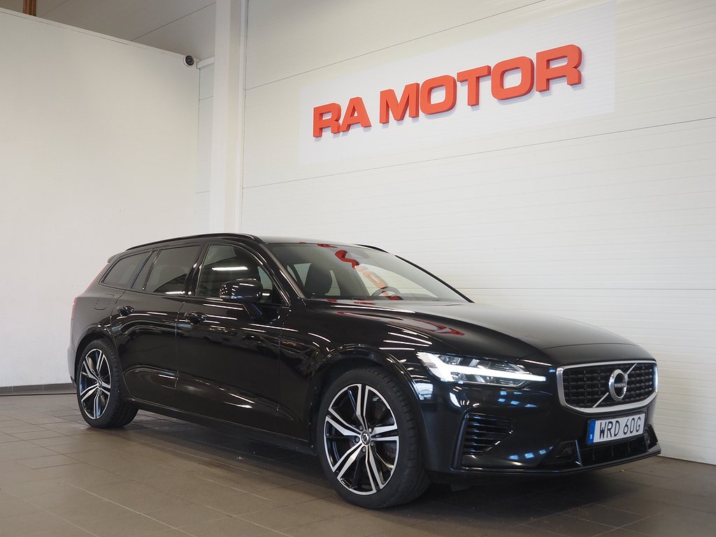 Volvo V60 T8 AWD 392hk Geartronic R-Design | Drag | Skinn | 2020