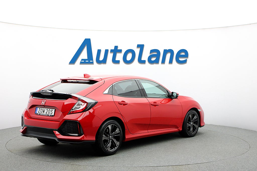 Honda Civic 1.0 CVT Elegance, Carplay, Navi, Kamera, LED-Ramp 126hk