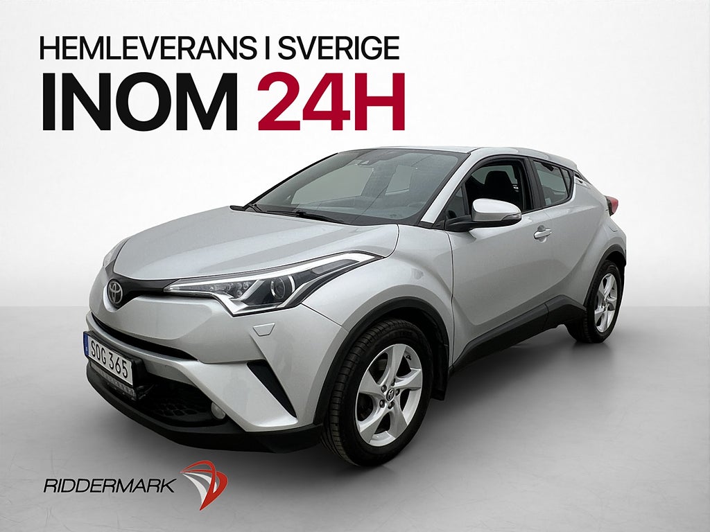 Toyota C-HR Turbo AWD 116hk Active Värmare Kamera LED-Ramp