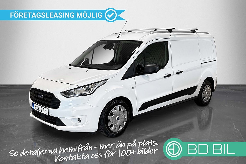 Ford Transit Connect 210 LWB L2 V-INREDNING VÄRMARE DUBBLASKJUTDÖRRAR MOMS