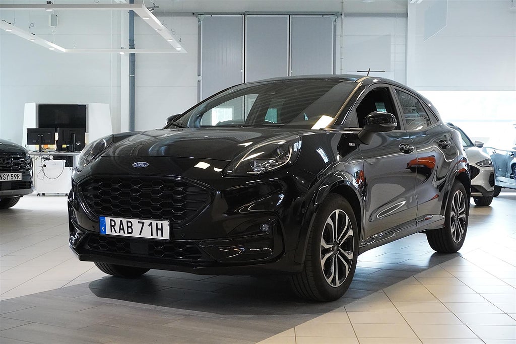Ford Puma ST-Line 1.0 125hk Kamera Rattvärme | Ränta 3,95%