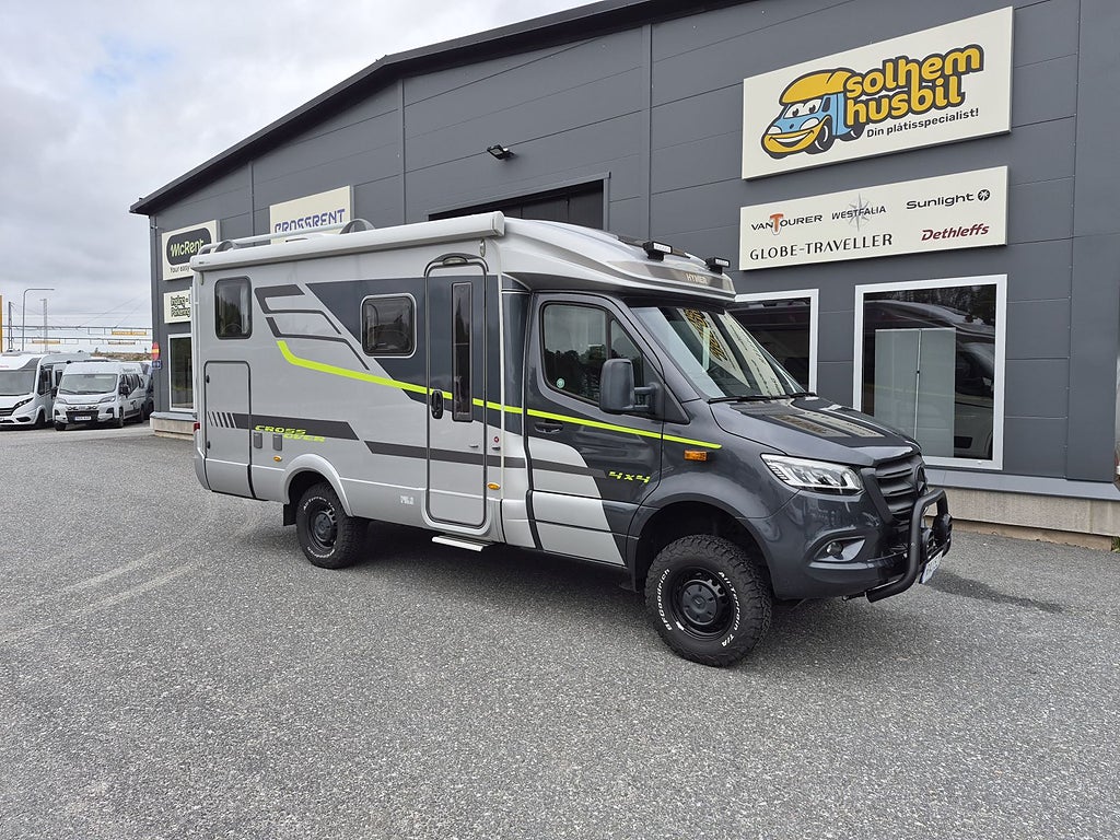 Hymer ML-T 570 Crossover 4x4 Mercedes, 190 hk, dubbla AC, dragkrok, lå