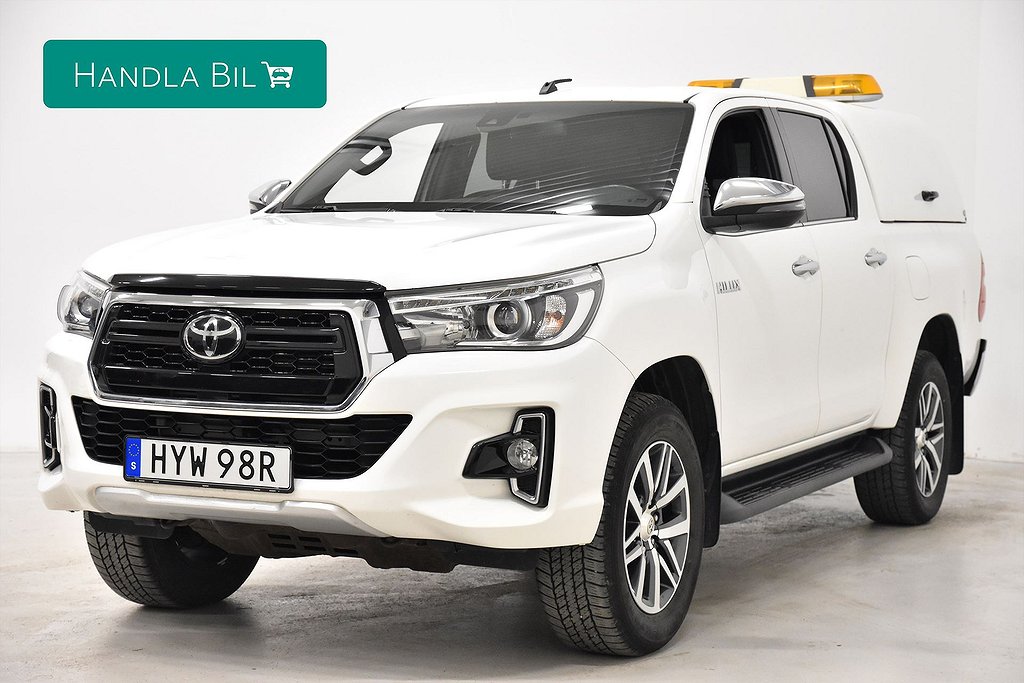 Toyota Hilux 2.4 AWD Premium Kåpa Moms D-värm Drag 150hk