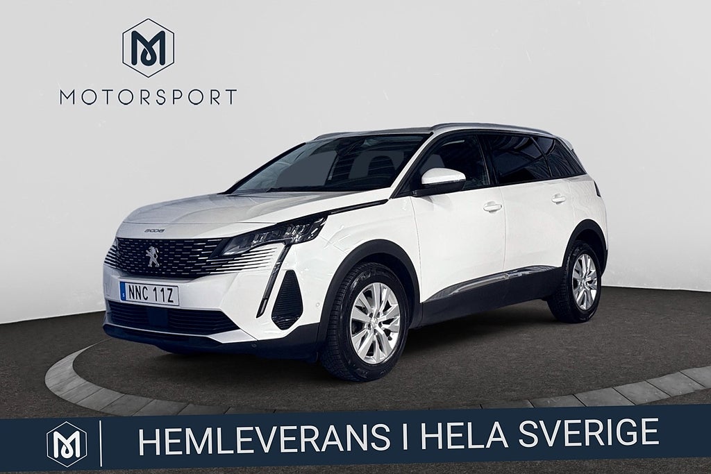 Peugeot 5008 1.2 PT 130 Aut Farthållare 7 sits Navi Backkamera