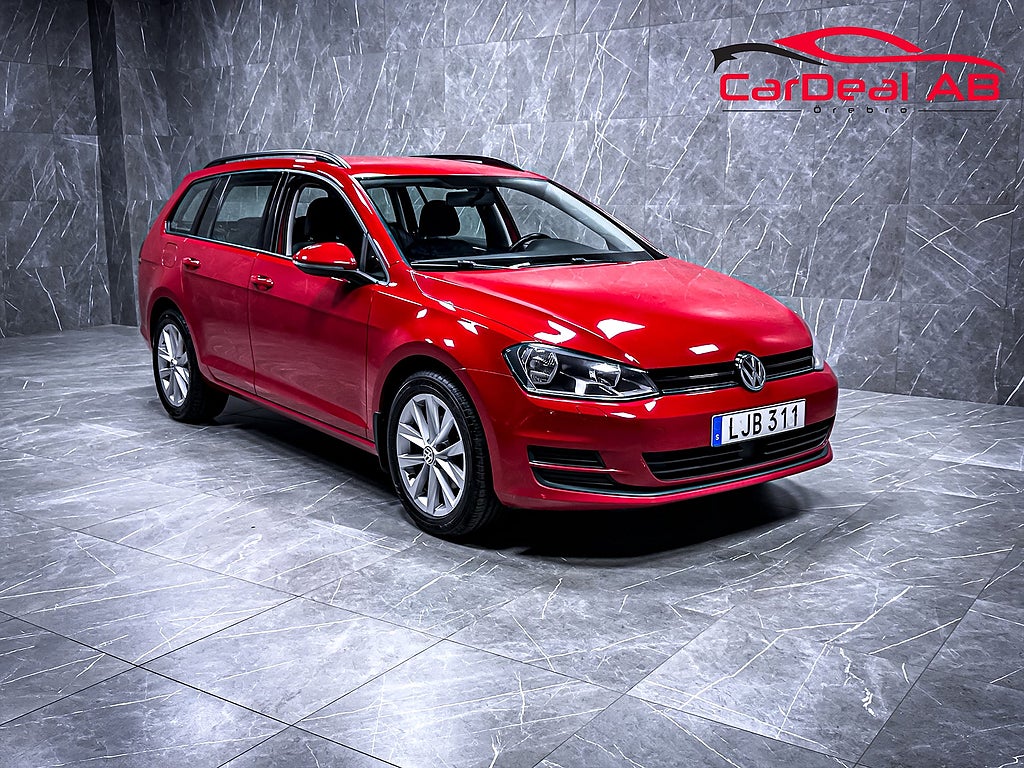 Volkswagen Golf Sportscombi 1.4 TSI Multifuel 125hk Billig fordonsskatt